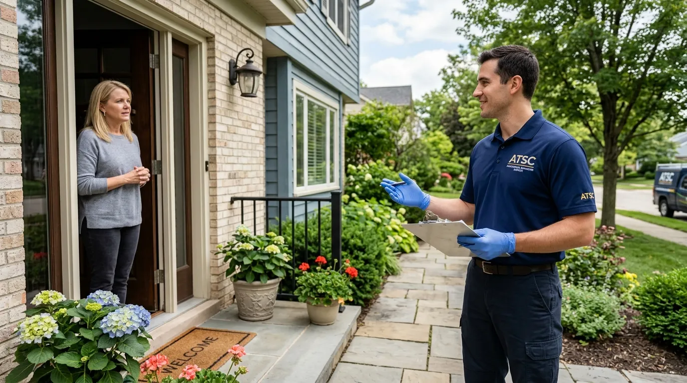 Certified trauma scene cleanup technicians serving Wallington